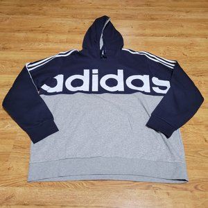 Adidas Essentials Colorblock OTH Sweatshirt NAVY   FL8588   MEN SIZE XXL
